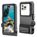 Pouzdro Tech-Protect IPX8 PRO UNIVERSAL - šedá/černá