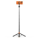 TECH-PROTECT L10S Bluetooth selfie tyč stativ černo-oranžová