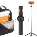TECH-PROTECT L10S Bluetooth selfie tyč stativ černo-oranžová