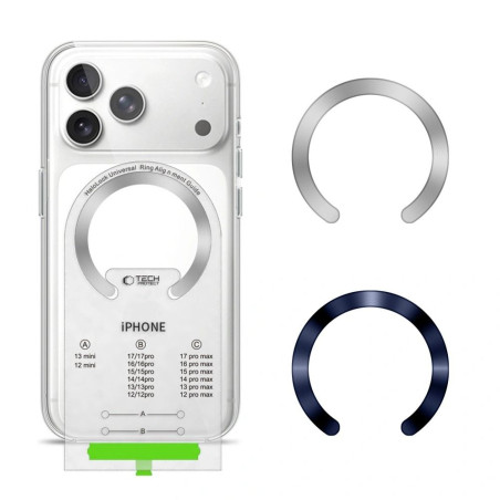 Kroužek MagSafe Tech-Protect MMP-210 2pack deep blue/silver