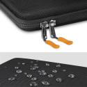 Pouzdro Tech-Protect HARDPOUCH 13–14" černá/oranžová