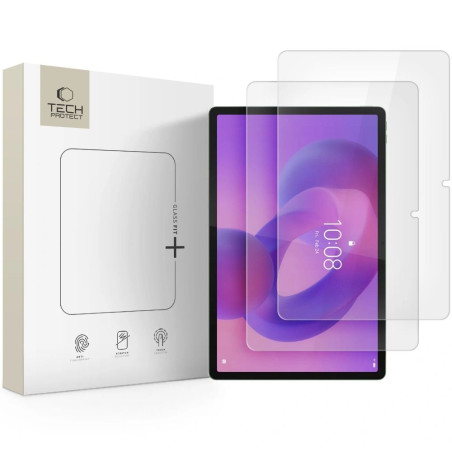 Ochranné sklo Tech-Protect Glass Fit+ Lenovo TB-361 čiré (2 pack)