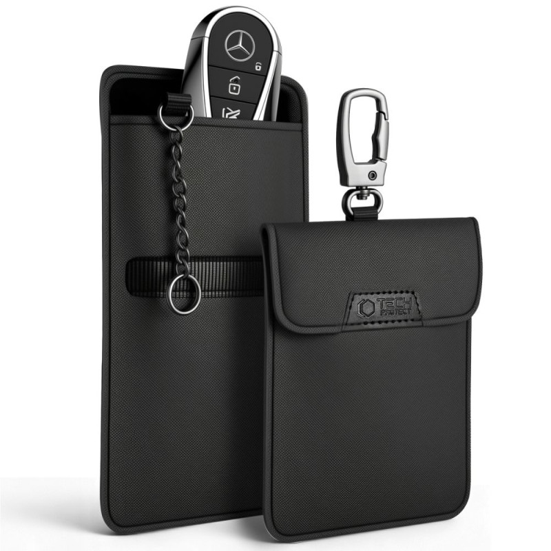Pouzdro Tech-Protect KLR400 pro Keyless - černé