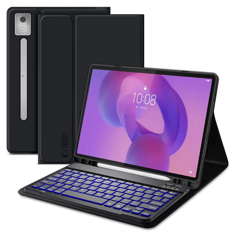 Pouzdro TECH-PROTECT SC Pen + Keyboard LENOVO IDEA TAB PRO / PRO MT 12.7 TB-373 - black