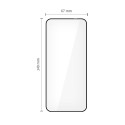 Ochranné sklo Tech-Protect FIT+ 2-pack Motorola EDGE 50 NEO / 60 NEO