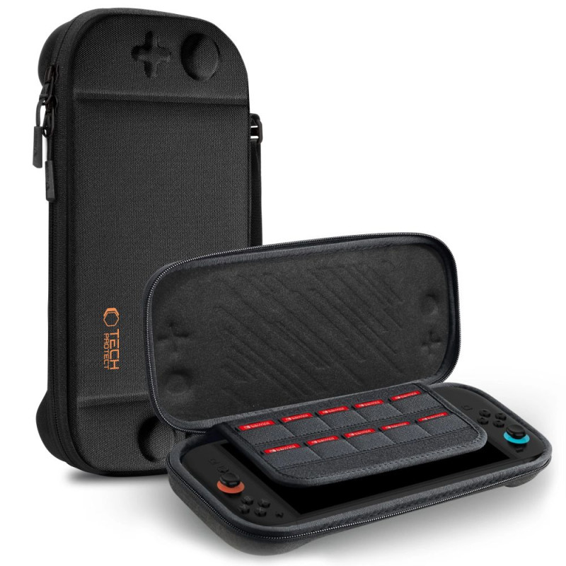Pouzdro Tech-Protect SLIM POUCH pro Nintendo Switch 2 - black