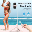 TECH-PROTECT L09S Bluetooth selfie tyč/stativ - růžová