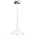TECH-PROTECT L09S Bluetooth selfie stick stativ - bílá
