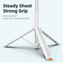 TECH-PROTECT L09S Bluetooth selfie stick stativ - bílá