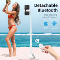 TECH-PROTECT L09S Bluetooth selfie stick stativ - bílá