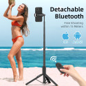 Bluetooth selfie tyč TECH-PROTECT L09S se stativem - černá
