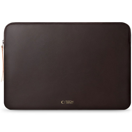 Pouzdro na notebook Tech-Protect FLEECE 13-14" chocolate