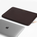 Pouzdro na notebook Tech-Protect FLEECE 13-14" chocolate