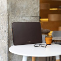 Pouzdro na notebook Tech-Protect FLEECE 13-14" chocolate