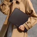 Pouzdro na notebook Tech-Protect FLEECE 13-14" chocolate
