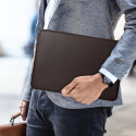 Pouzdro na notebook Tech-Protect FLEECE 13-14" chocolate