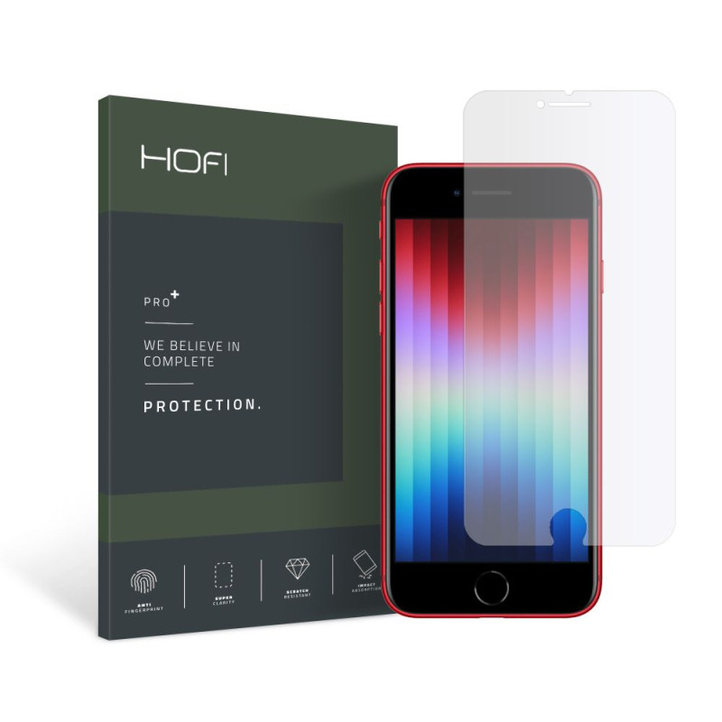 Ochranné tvrzené sklo Hofi Glass Pro+ pro Apple iPhone SE 2022 / SE 2020 / 8 / 7