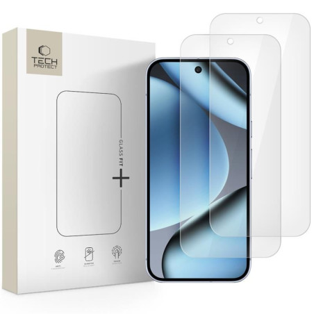 Tech-Protect Glass FIT+ pro Pixel 9/10/11 Pro XL - clear 2-pack