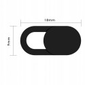 Záklopka na kameru Tech-Protect CAM FIT+ 3-PACK black
