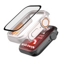 Ochranný kryt Tech-Protect Defense360 pro Apple Watch 7 / 8 / 9 (45 mm) – Titanium / Orange