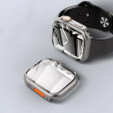 Ochranný kryt Tech-Protect Defense360 pro Apple Watch 7 / 8 / 9 (45 mm) – Titanium / Orange