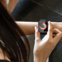 Ochranný kryt Tech-Protect Defense360 pro Apple Watch 7 / 8 / 9 (45 mm) – Titanium / Orange