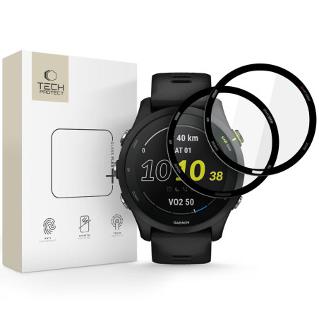 Ochranné sklo Tech-Protect GLASS FLEX+ 2-PACK pro Garmin - black