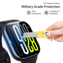 Ochranné sklo Tech-Protect GLASS FIT+ pro Huawei Watch Fit 4 Pro clea