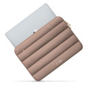 Pouzdro Tech-Protect FLUFFY pro notebook 15–16 - ořechové