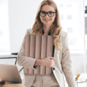 Pouzdro Tech-Protect FLUFFY pro notebook 15–16 - ořechové