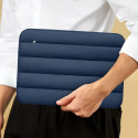 Pouzdro Tech-Protect FLUFFY pro notebook 13-14" - navy blue