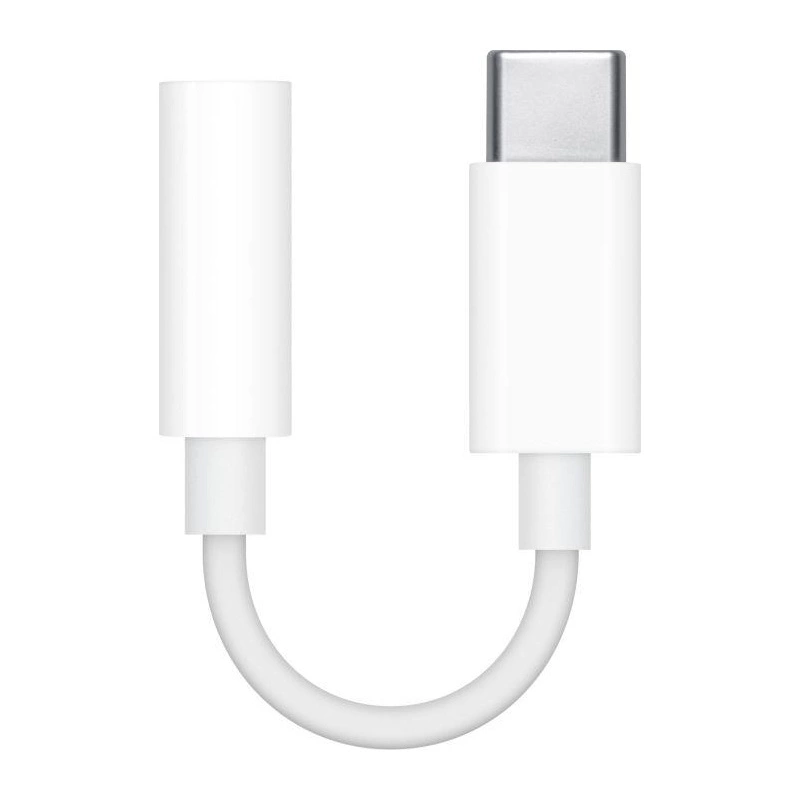 APPLE USB-C adaptér pro 3,5mm sluchátkový jack, bílý