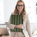 Pouzdro Tech-Protect FLUFFY pro 13-14" notebook - army green