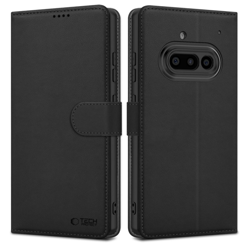 Pouzdro Tech-Protect WALLET NOTHING PHONE 3A pro Nothing Phone 3A - matná černá