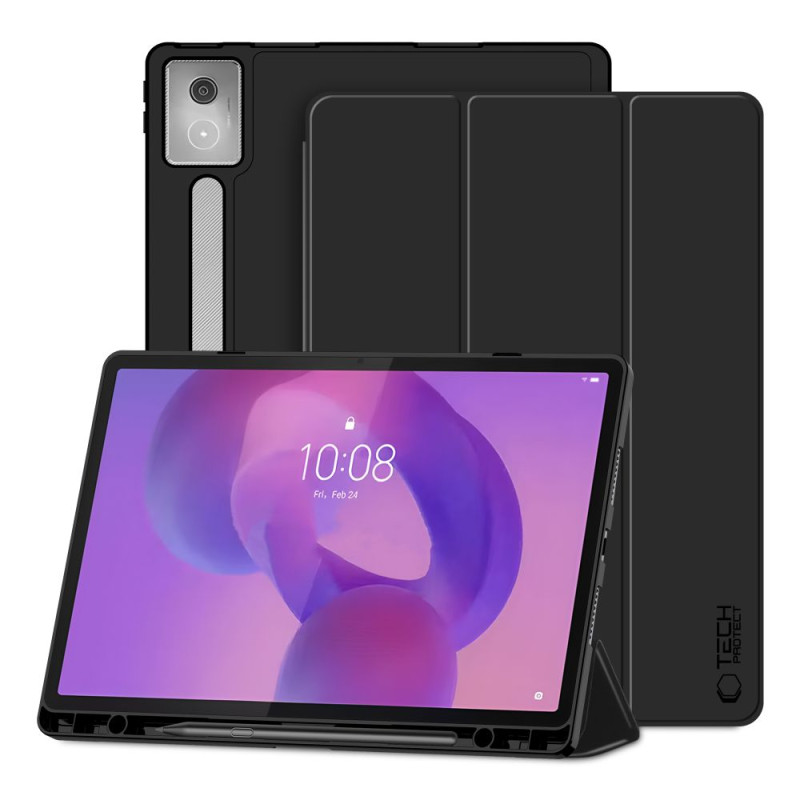Pouzdro Tech-Protect SMARTCASE PEN pro Lenovo Idea Tab Pro / Pro MT 12.7" (TB-373) - black
