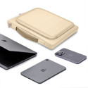 TECH-PROTECT Basic Bag pouzdro na notebook 15-16" - desert beige