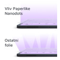 PAPERLIKE Screen Protector 2.1 Matná fólie pro iPad Mini 8,3" (6. gen., 2021), 2ks, čirá