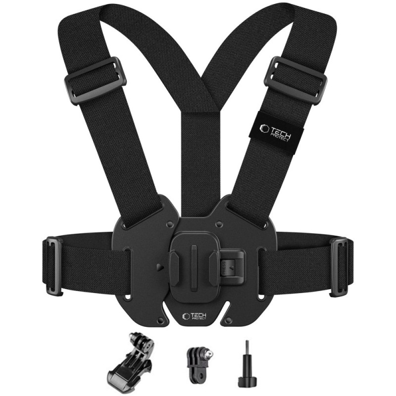 Držák Tech-Protect GA100 pro GoPro / DJI / Insta360 - černá