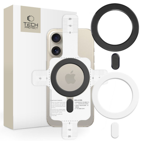 Tech-Protect MMP-100 MagSafe magnetický kroužek 2-pack