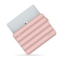 Pouzdro Tech-Protect PUFFY pro notebook 13-14" - dusty rose