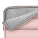 Pouzdro Tech-Protect PUFFY pro notebook 13-14" - dusty rose