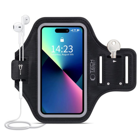 Tech-Protect M4 UNIVERSAL SPORT ARMBAND - černý