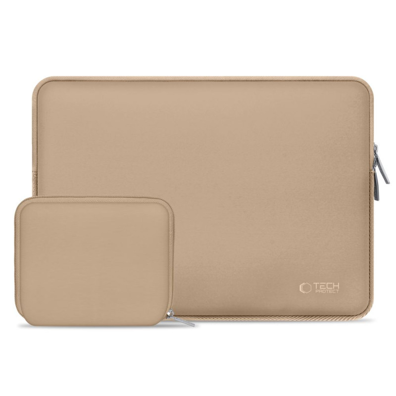 Pouzdro TECH-PROTECT NEOSLIM pro 13-14" notebook - caffe latte