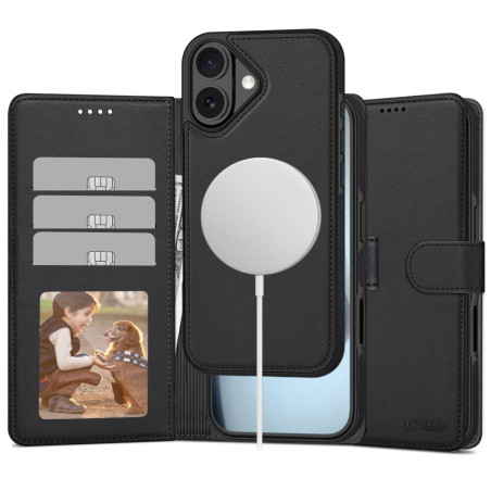 Peněženka Tech-Protect MagSafe pro iPhone 17 – matné černé