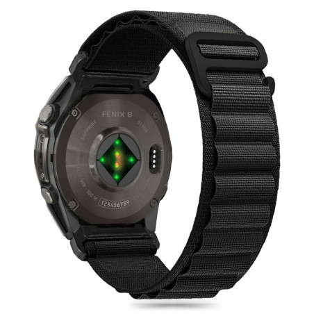 Řemínek Tech-Protect NYLON PRO Garmin FENIX 47 mm - černá
