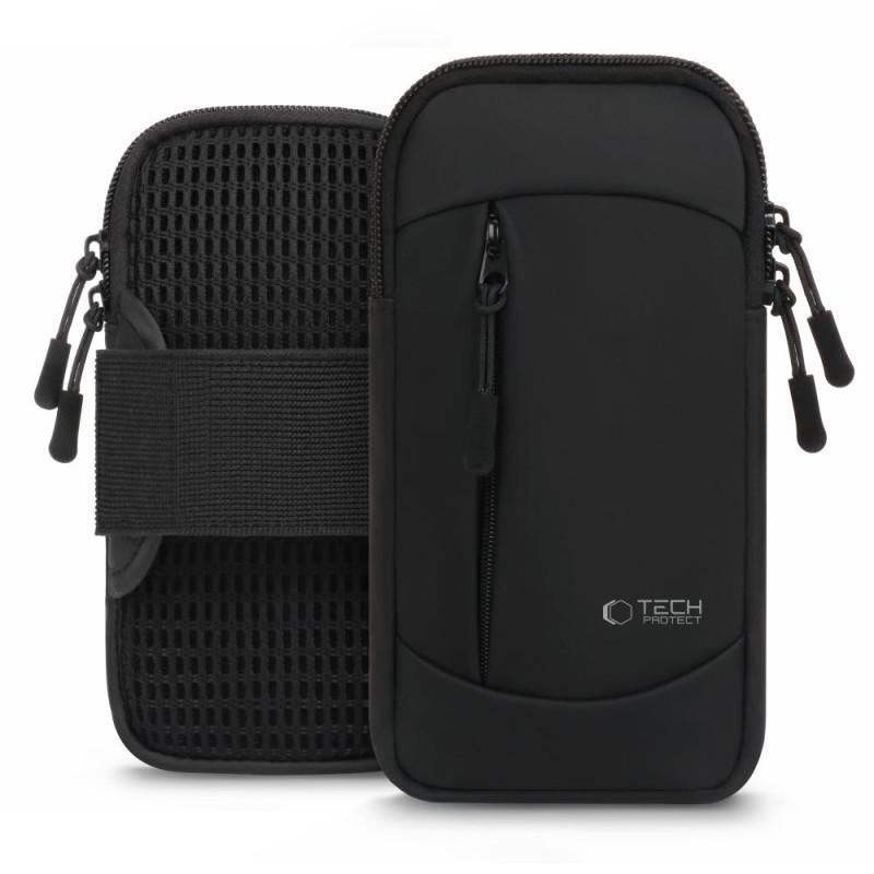 Řemínek Tech-Protect M6 UNIVERSAL SPORT ARMBAND pro sport - černá