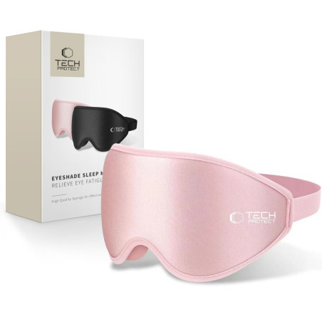 Maska na spaní Tech-Protect pro děti baby pink