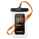 Ochranné pouzdro Tech-Protect UWC7 6,9" IPX8 černé/oranžové