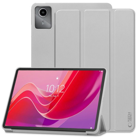 Pouzdro Tech-Protect SmartCase pro Lenovo Tab – šedé