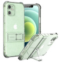ARAREE Mach Stand Ultra odolný kryt se stojánkem pro iPhone 12 Mini, čirý se třpytkami